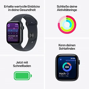Смарт-часы Apple Watch SE 3 GPS 40 мм Алюминиевый корпус Полярная звезда, Полярная звезда (S/M) synthetic.ua - Фото 1