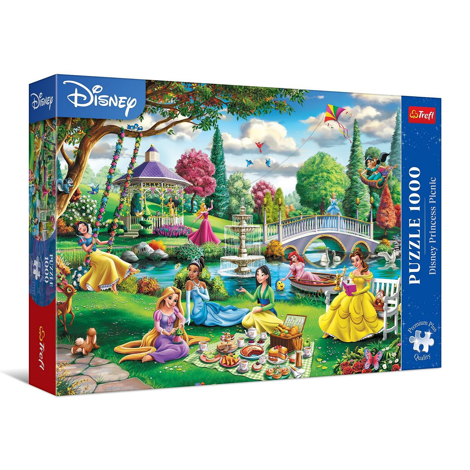Пазл Trefl Premium Plus Disney Picnic with Princesses 1000 элементов, фото №1