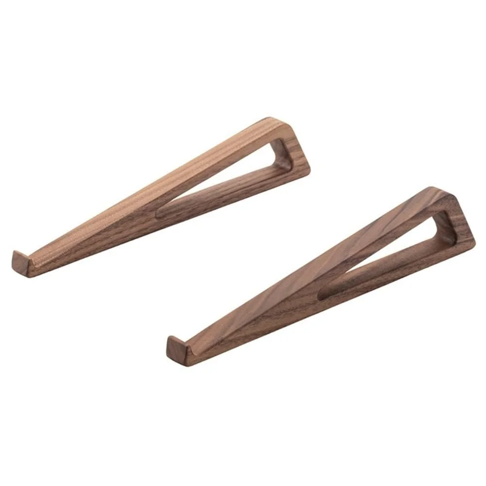 Подставка для ноутбука Универсальная деревянная портативная охлаждающая подставка для ноутбуков, ноутбуков и планшетов 10-17 дюймов, 1 пара, фото №1