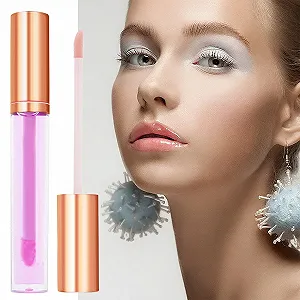 Блиск для губ Shiny Non-Adhesive Long Lasting Provides Maximum Colour Glides on Bubbles Smooth Soft Arrival Colour Full Pink 4 мл synthetic.ua - Фото 1