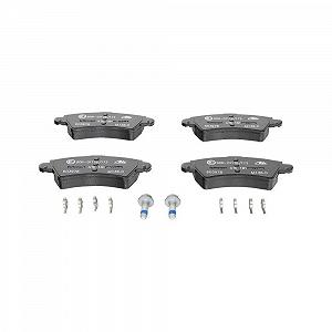 Комплект гальмівних колодок, дискове гальмо ATE 13.0460-3978.2 для CITROËN PEUGEOT - Фото 1