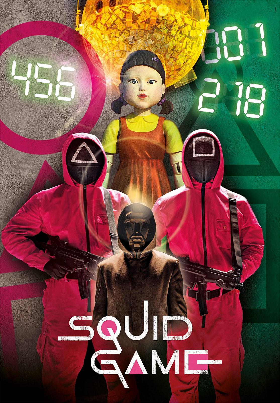 Пазл Clementoni Netflix Squid Game 39859 1000 деталей Compact, фото №2