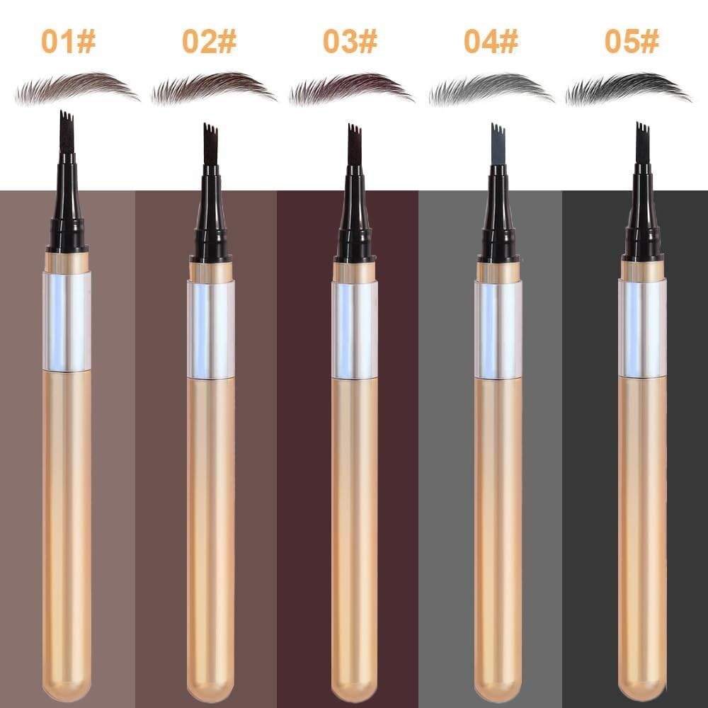Карандаш для бровей Upgrade Magic 3D Waterproof Microblading с аппликатором с микро вилочным наконечником, фото №4 Карандаш для бровей Upgrade Magic 3D Waterproof Microblading с аппликатором с микро вилочным наконечником, фото №4