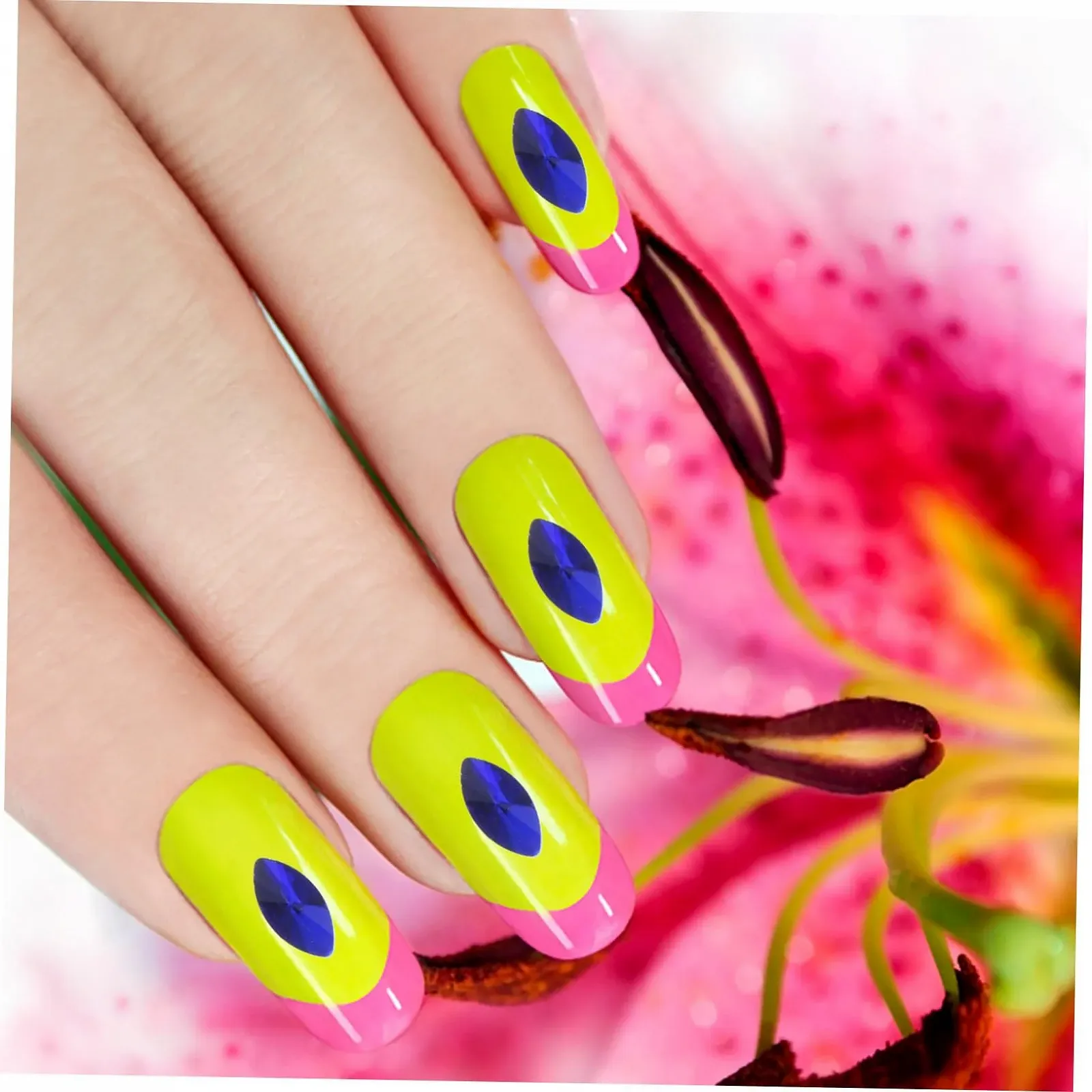 Стразы для ногтей FOMIYES Блестящие украшения для ногтей, фото №9