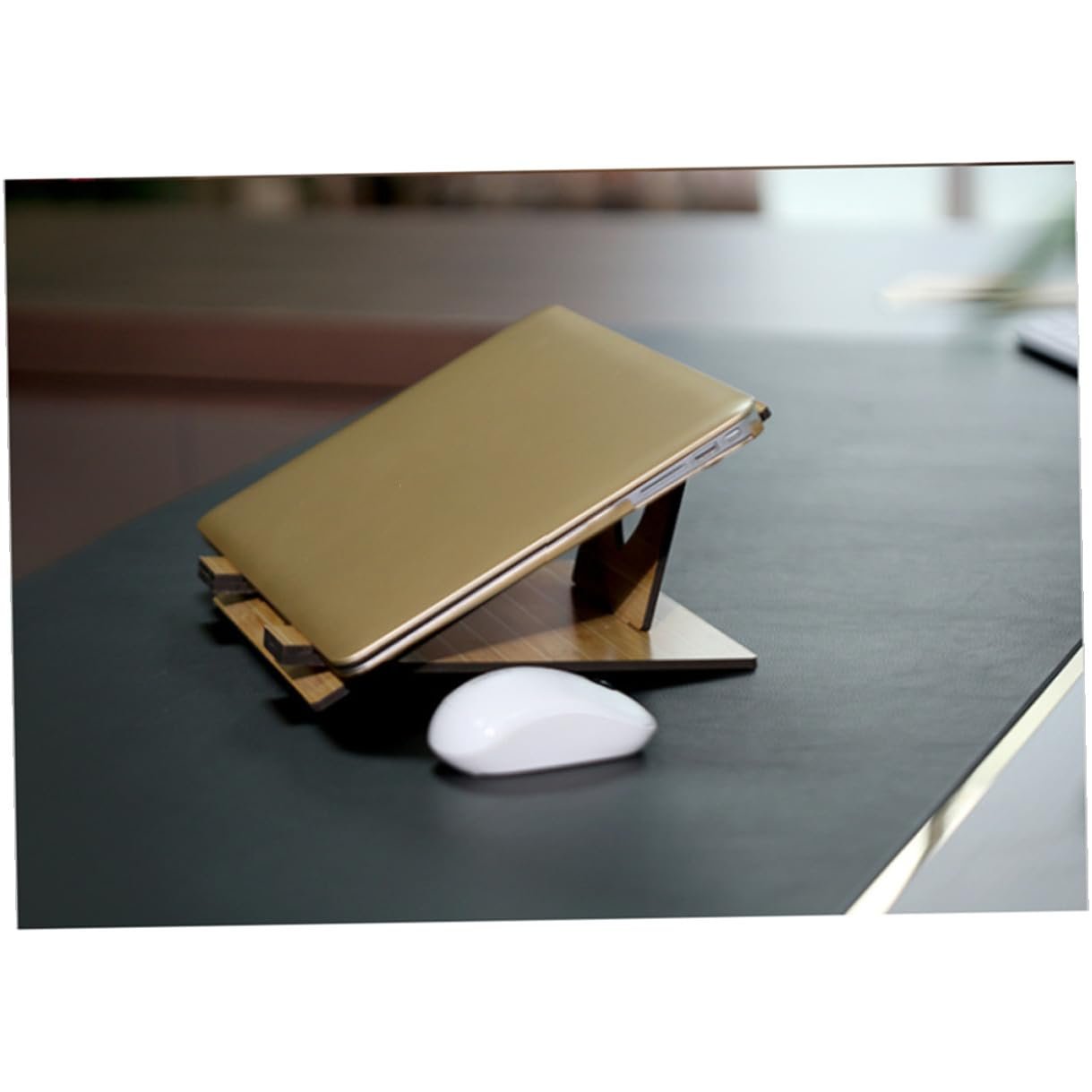 Подставка для ноутбука Деревянная VANZACK Портативная Прочная Практичная, фото №5