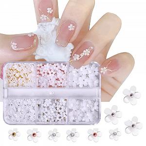 Прикраса для нігтів Квітка акрилова 3D Намистини - Фото 1