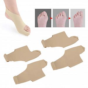 Роздільник для пальців ніг Hallux Valgus Correction, рукав для полегшення бурситу, коректор бурситу (L (41-45)) synthetic.ua - Фото 1
