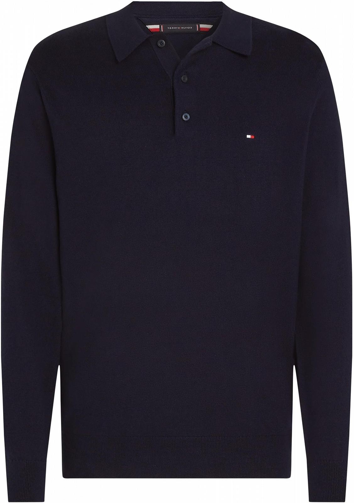 Поло Tommy Hilfiger Pima Org Ctn Cashmere LS Other, фото №5