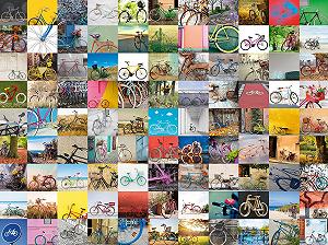 Пазл Ravensburger 16007 16007-99 Bicycles and More 1500 деталей Желтый - Фото 1