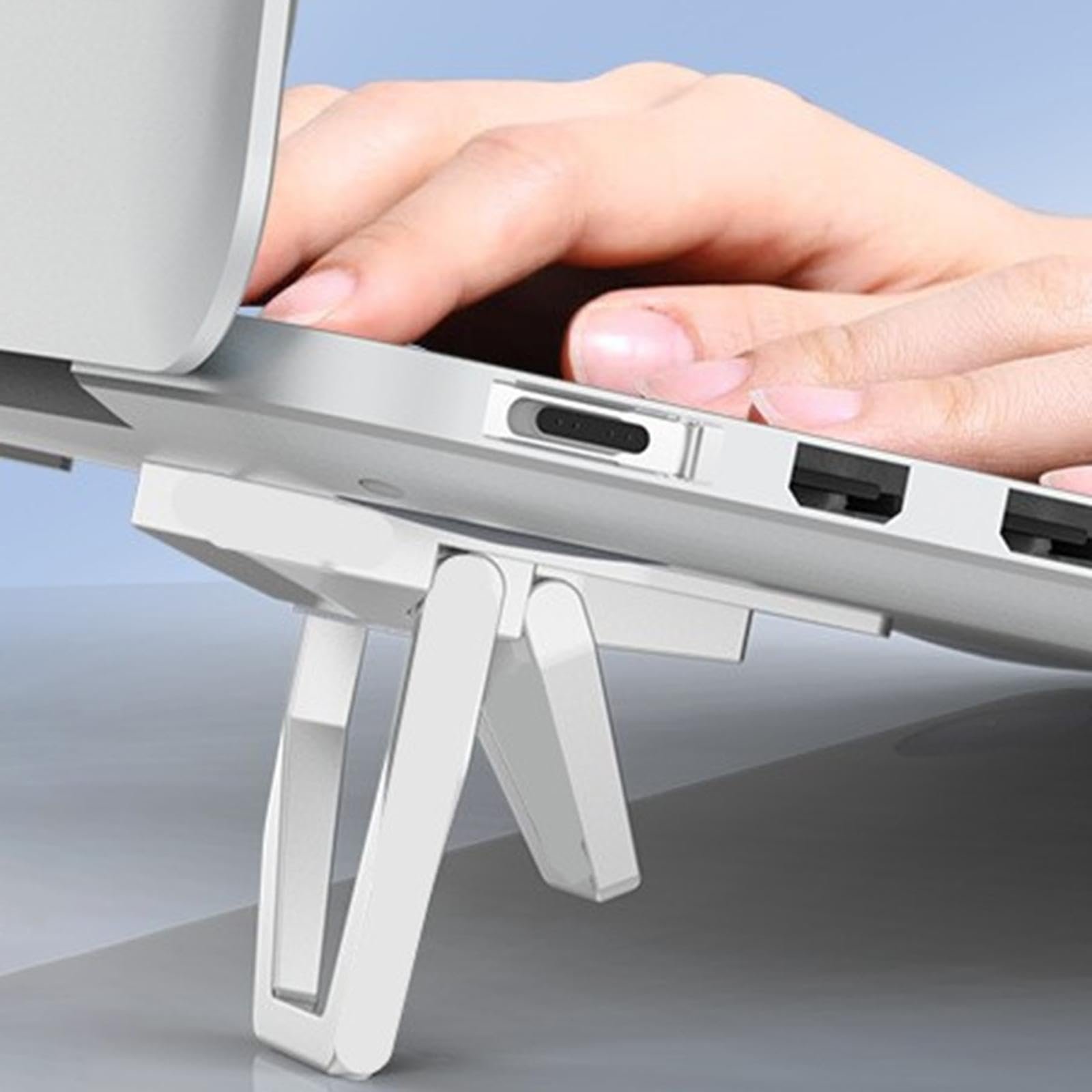 Мини-подставка для ноутбука с 2 регулируемыми углами, компактная, прочная, универсальная, 2 шт, фото №7