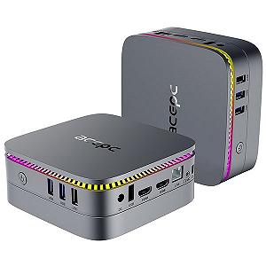 Міні-ПК Acepc PicoBox Pro AK1 / Intel N100 / RAM 16GB / SSD 512GB / LAN / Wi-Fi / Bluetooth / Windows 11 / Сірий synthetic.ua - Фото 1