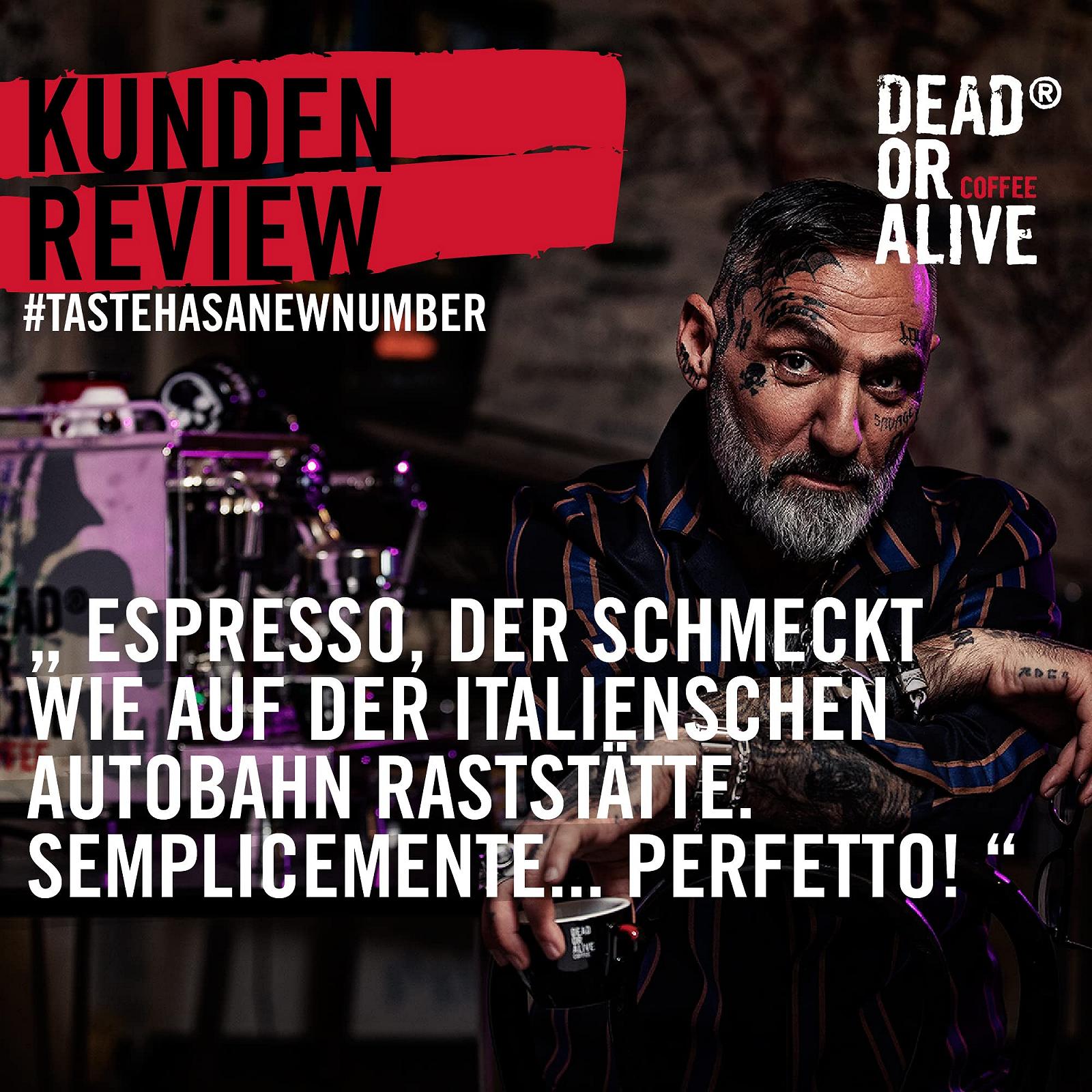 Еспресо DEAD OR ALIVE No3, 1 кг, 100% Robusta, для автоматичних кавомашин та еспресо-машин, фото №6