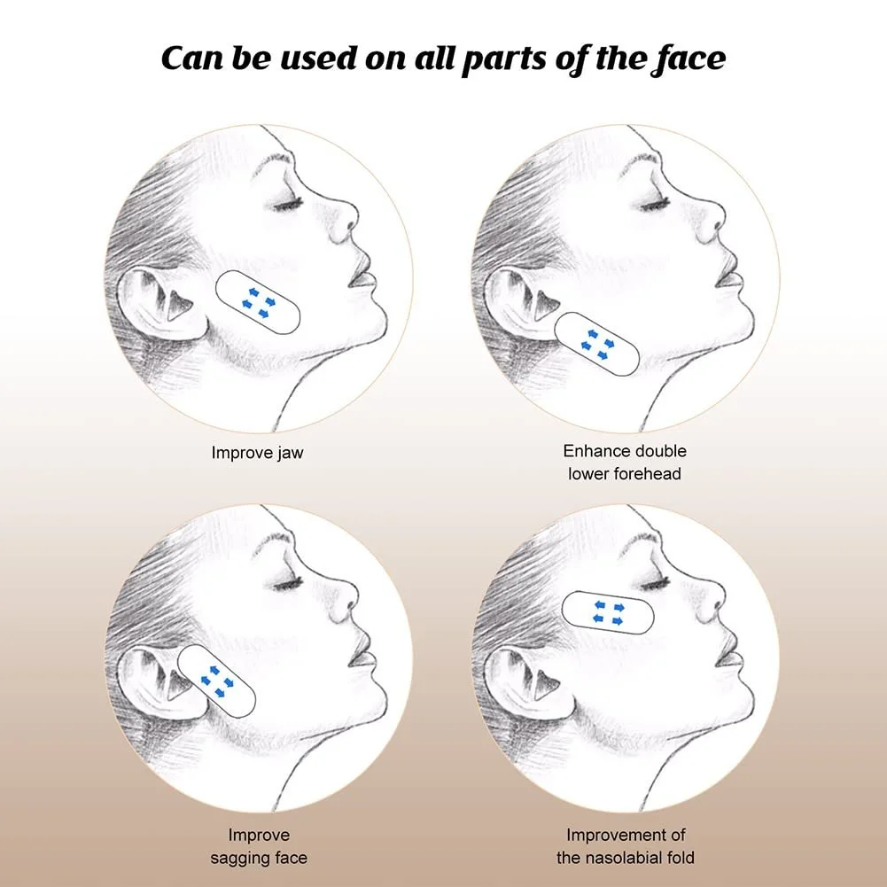 Стікери для підтяжки обличчя, 30 шт., стрічка для підтяжки обличчя, фото №3 Стікери для підтяжки обличчя, 30 шт., стрічка для підтяжки обличчя, фото №3