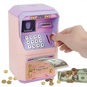 Скарбничка-сейф Електронна Банкомат із паролем та купюроприймачем - Фото 1