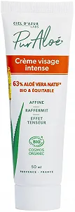 Інтенсивний крем для обличчя Pur Aloé Organic з алое вера 63% 50 мл - Фото 1