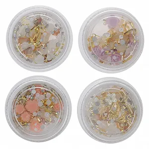 Прикраса для нігтів Квіти WOONEKY для манікюру - Фото 1