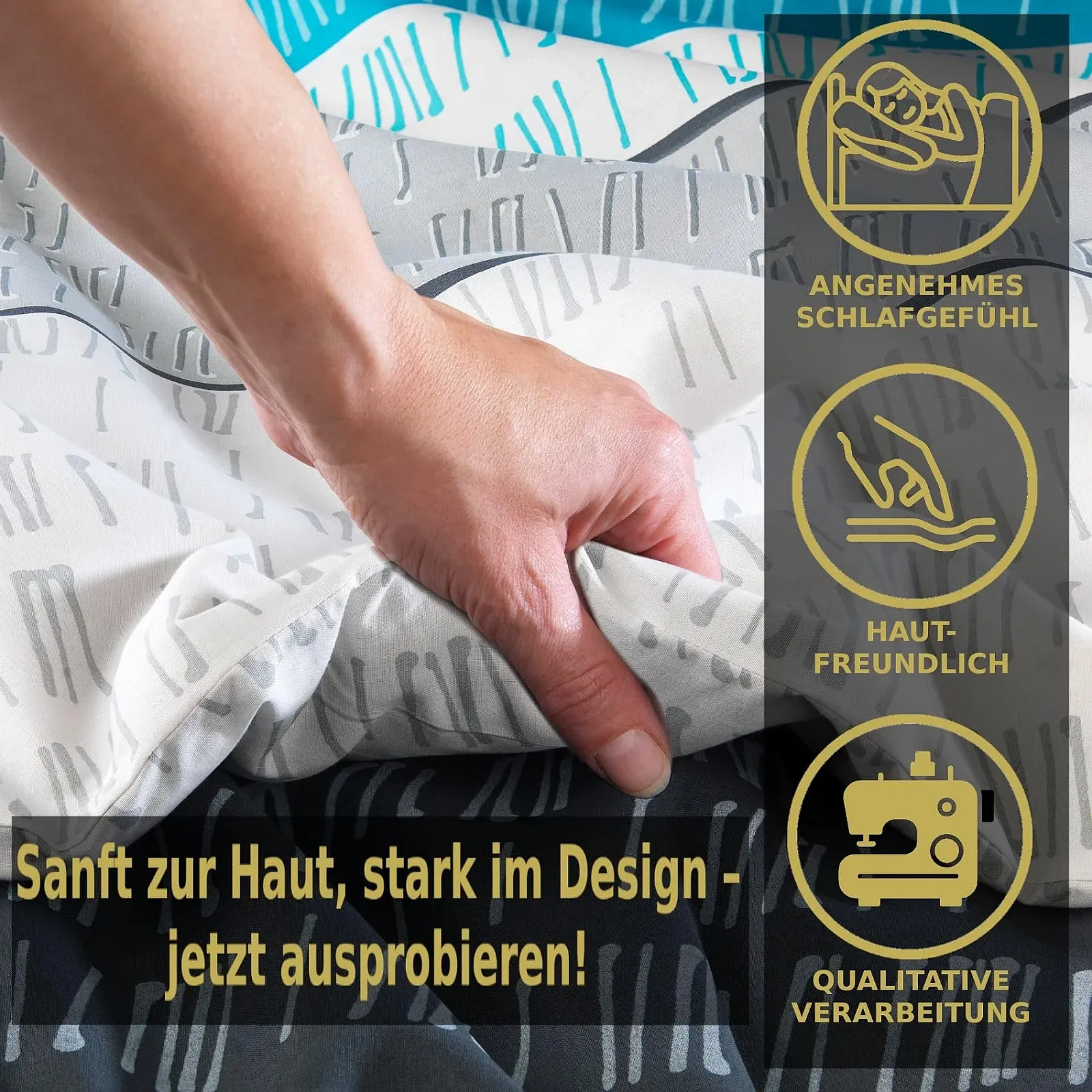 Комплект постельного белья MALIKA 135 x 200 см хлопок Renforcé Oeko-Tex красный, фото №3