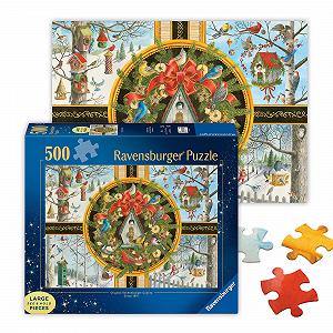 Пазл Ravensburger Songbird Christmas Medley 500 великих елементів - Фото 1