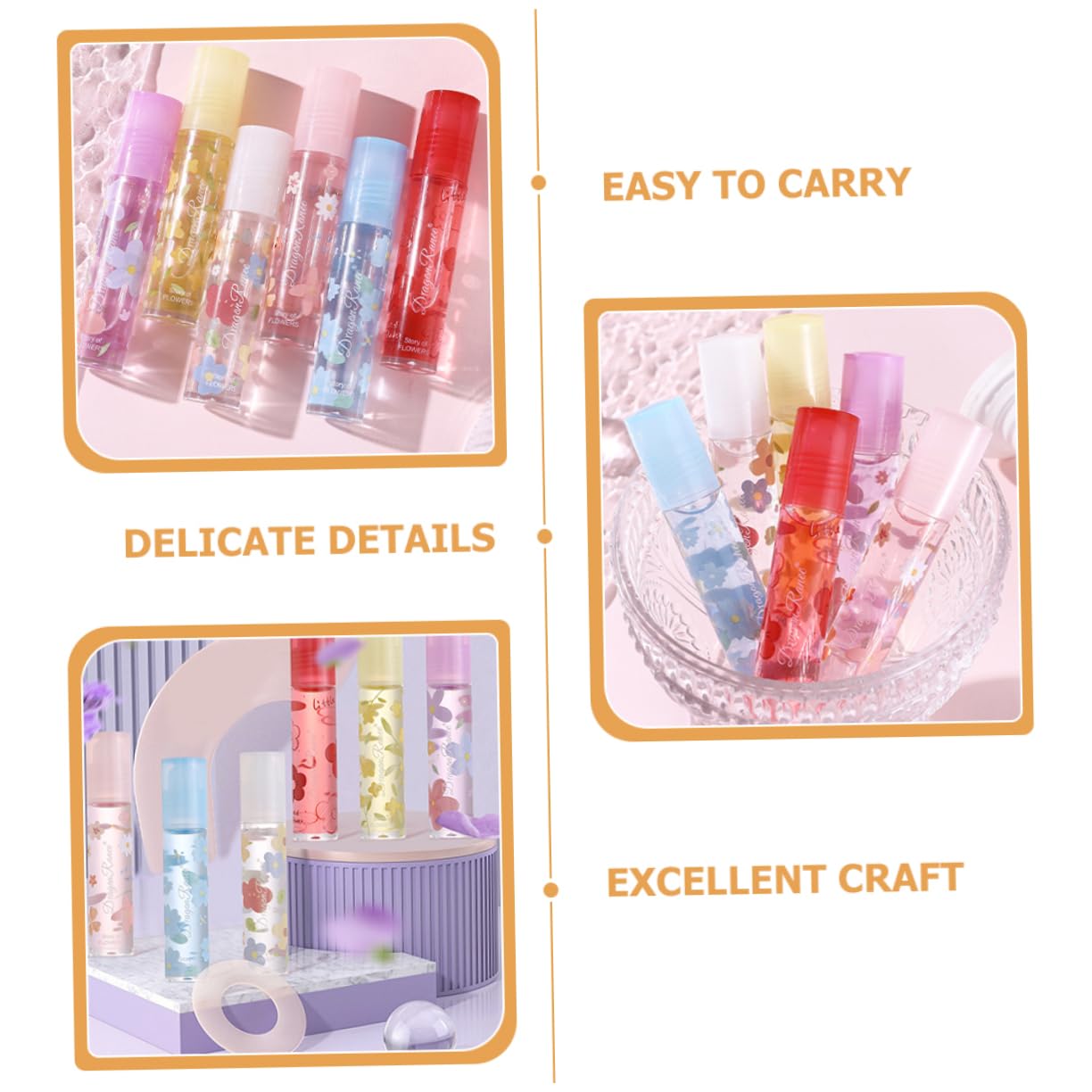 Олія для губ DOITOOL Роликовий аплікатор Прозора Основа, 6 шт, фото №9 Олія для губ DOITOOL Роликовий аплікатор Прозора Основа, 6 шт, фото №9