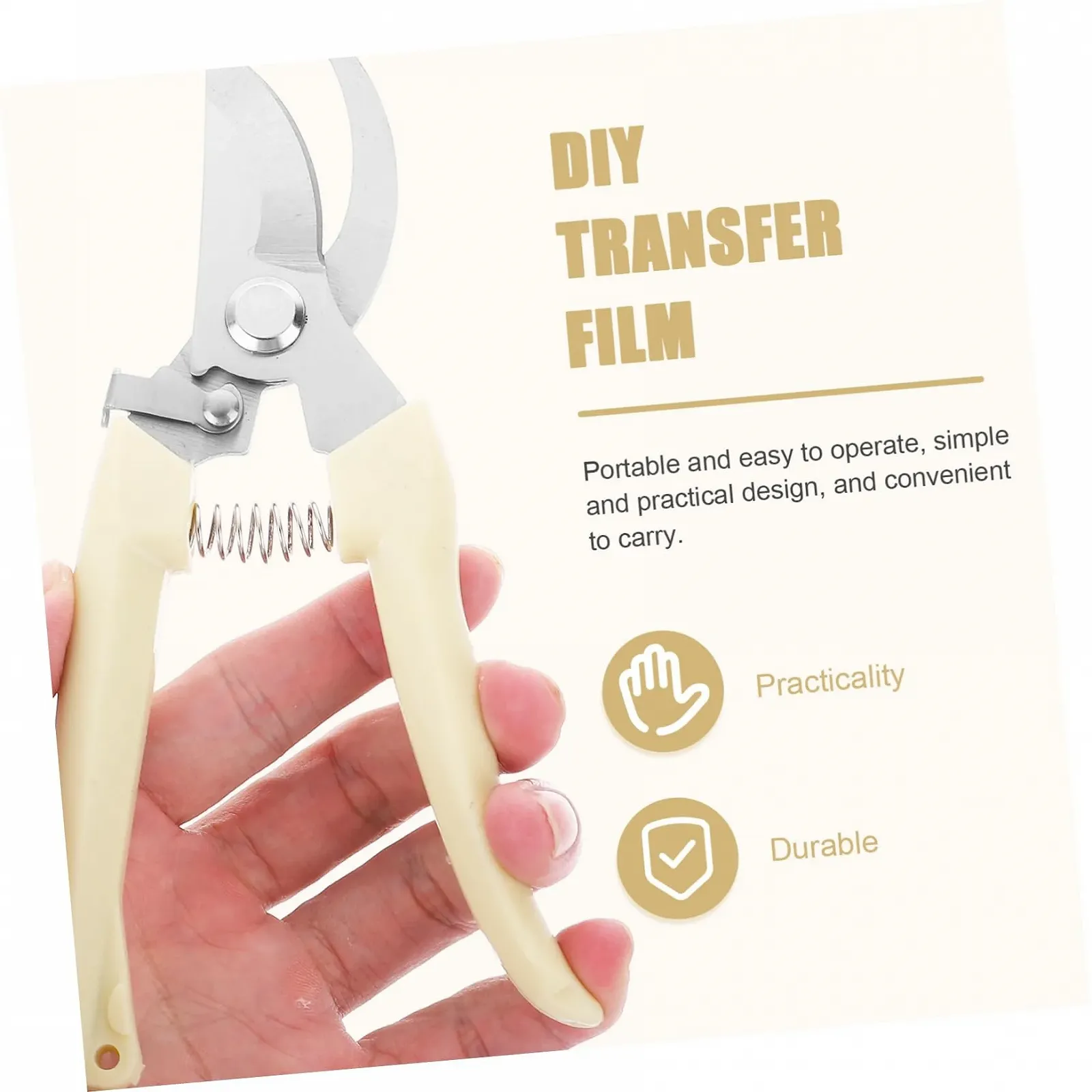 Секатор Happyyami нержавіюча сталь, фото №3