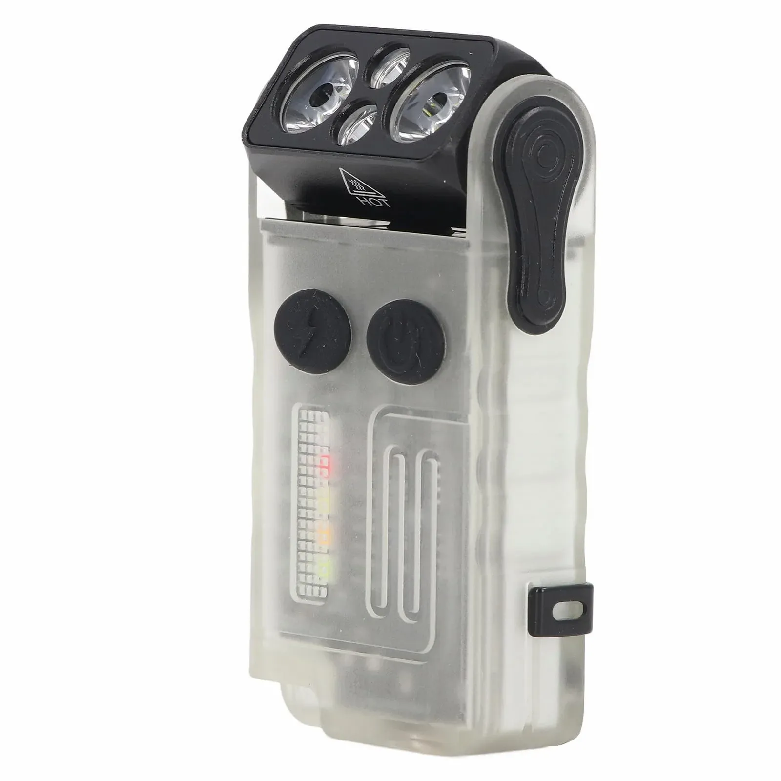 Ліхтарик LED Garosa 800 High Super Bright, тактичний, акумуляторний, 8 режимів, двоколірні кришки лампи та магніт для кемпінгу, походів та надзвичайних ситуацій, фото №5