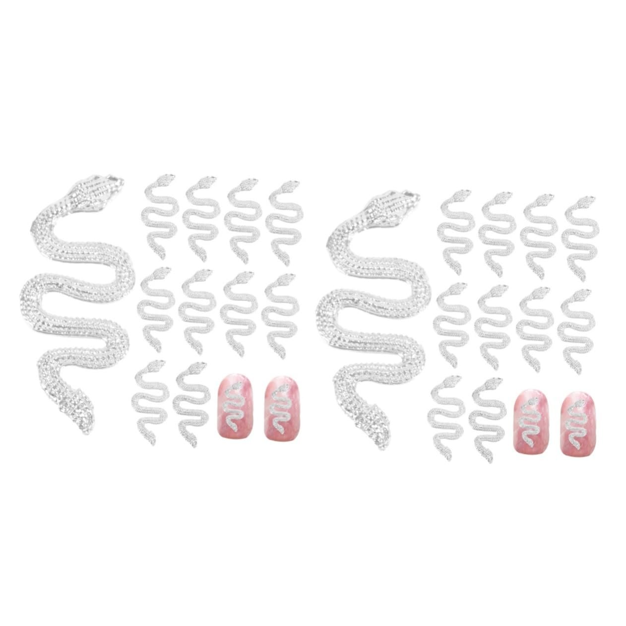Прикраса для нігтів FRCOLOR Змія, 60 шт., фото №1 Прикраса для нігтів FRCOLOR Змія, 60 шт., фото №1