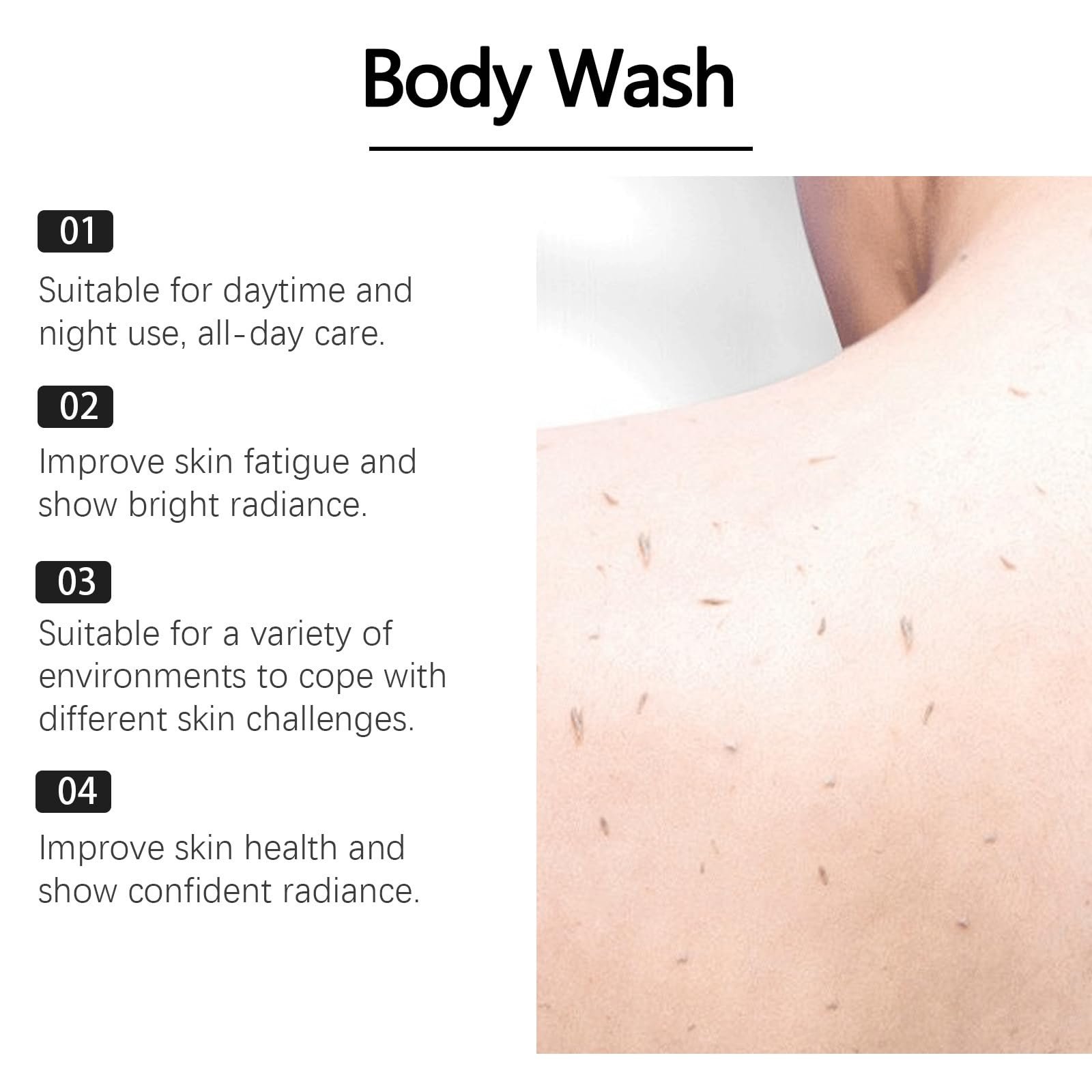 Гель для душу відлущувальний з кокамідопропілбетаїном та гідроксипропілметилцелюлозою 4 шт., фото №7