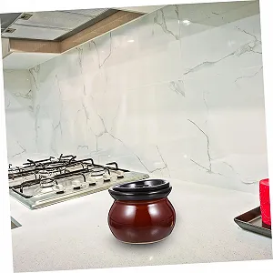 Набор кастрюль керамических 2 шт. с крышкой Белый synthetic.ua - Фото 1