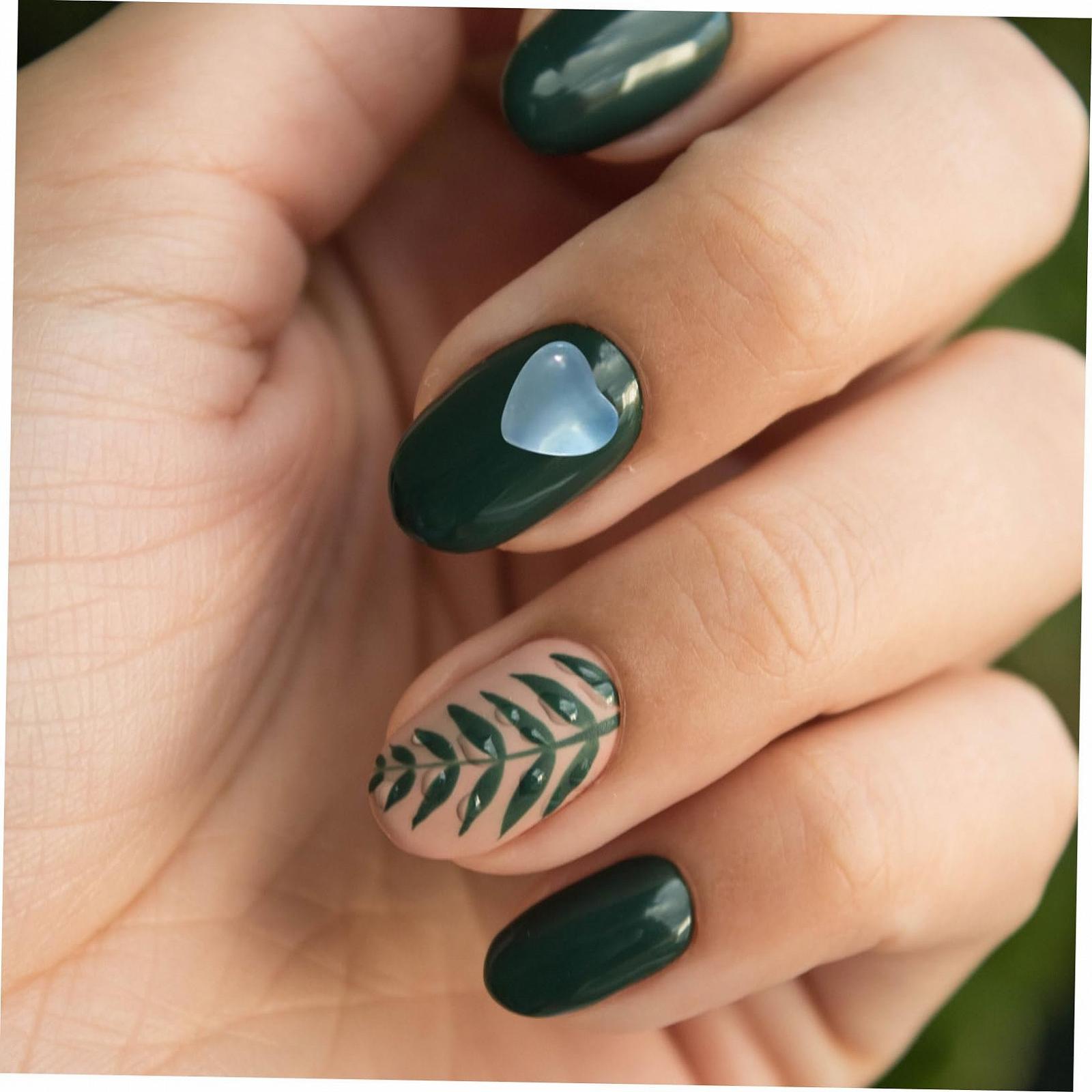 Прикраса для нігтів Серце 100 шт. Невеликі прикраси для манікюру, фото №8