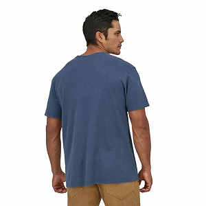 Футболка Patagonia M's Work Pocket Tee stone blue S synthetic.ua - Фото 1