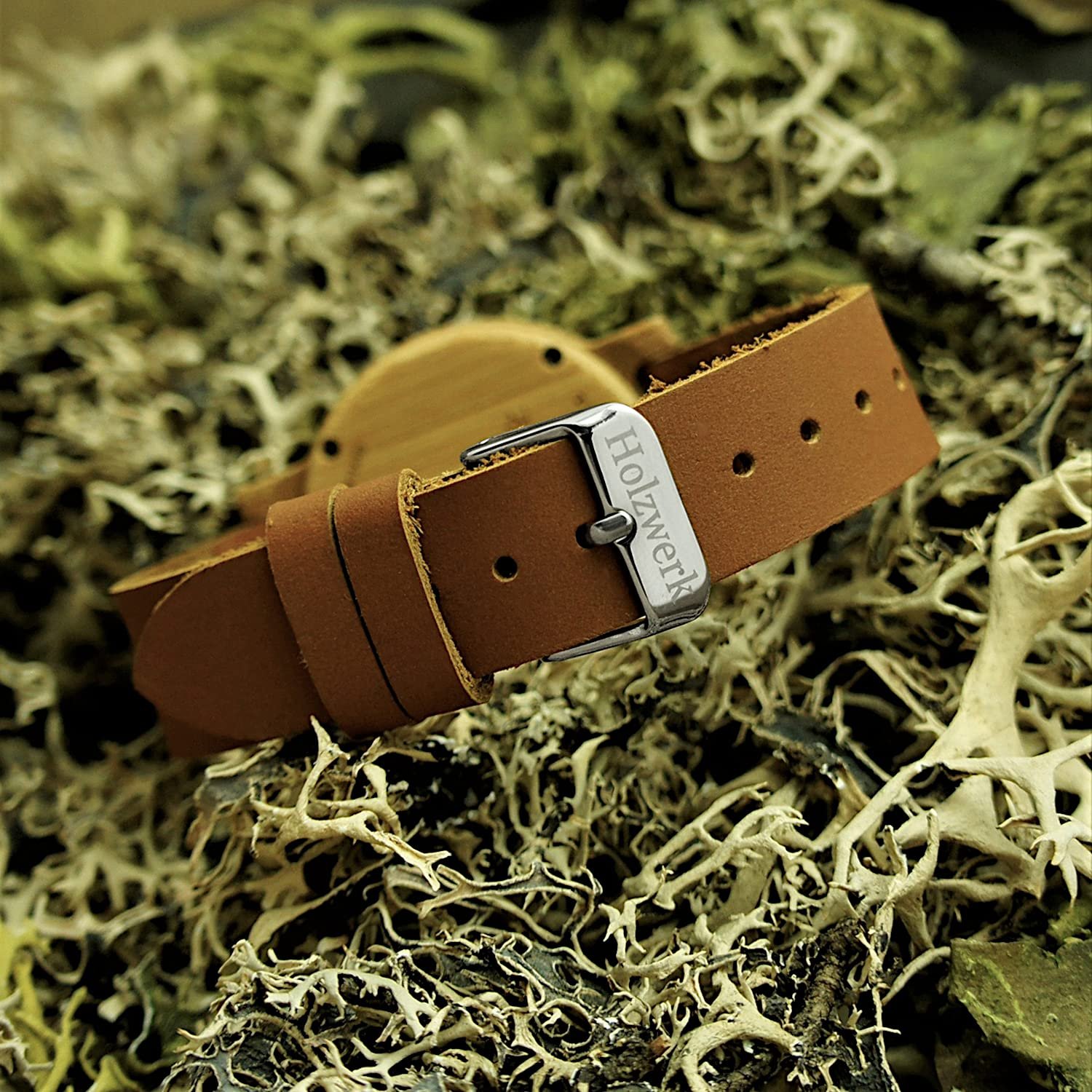 Годинник жіночий Holzwerk Germany Designer Deer Eco, дерев'яний, коричневий, фото №6