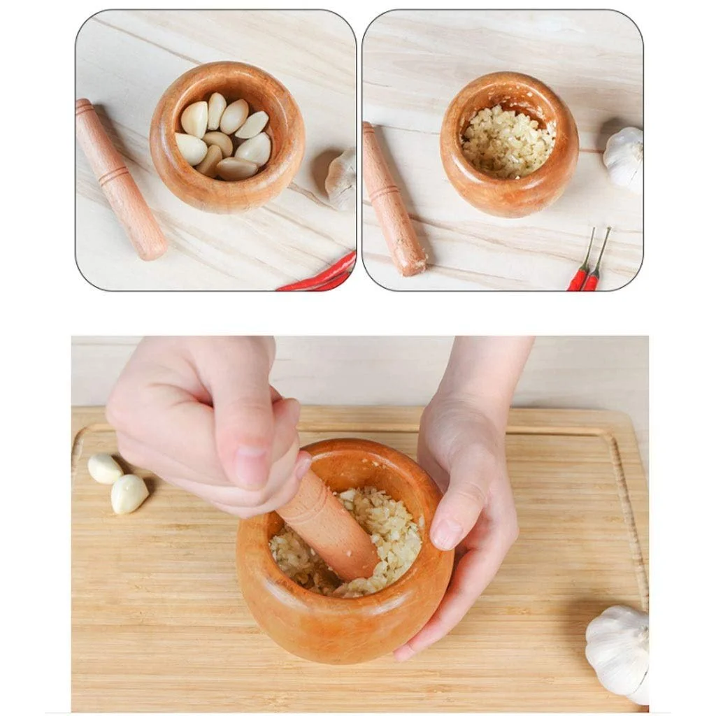 Ступка і товкачик Дерев'яна, фото №5