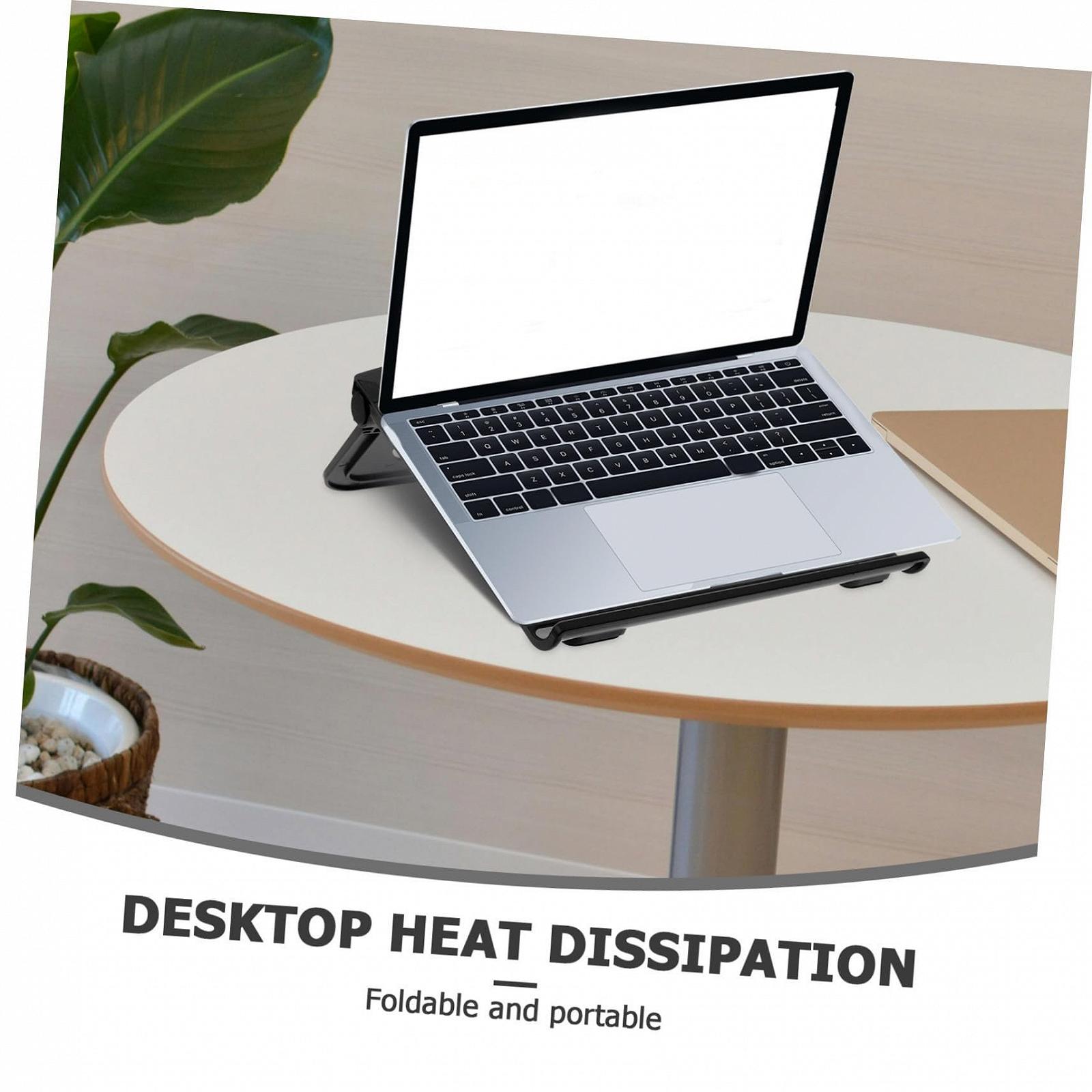 Подставка для ноутбука Operitacx, складная, из ABS и силикона, для дома, офиса, путешествий, портативная, фото №5