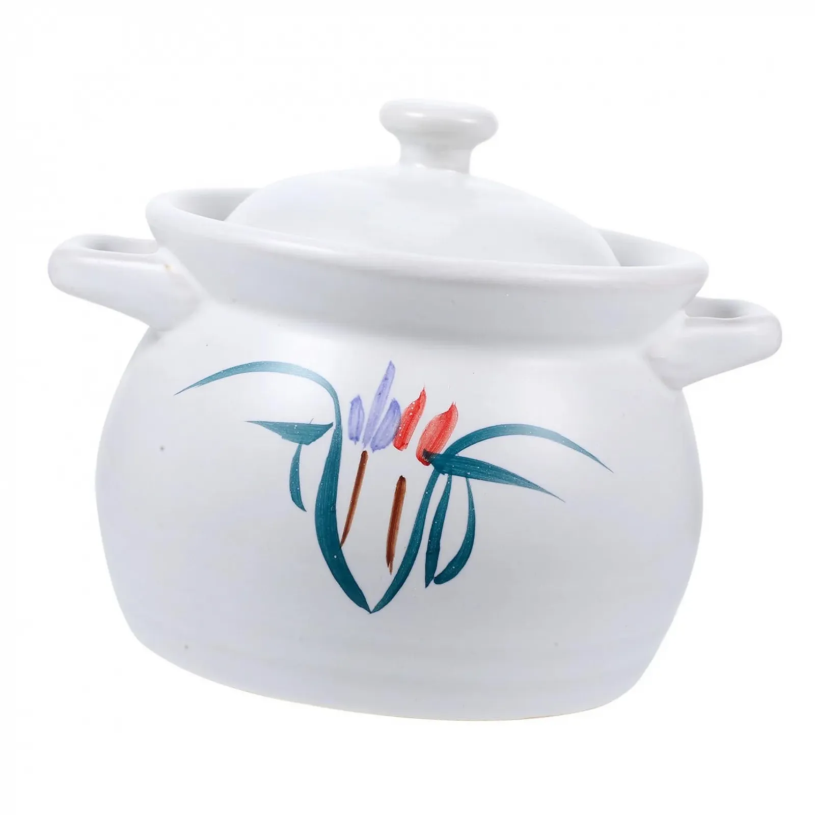 Каструля керамічна 2 л термостійка з кришкою для 1-2 осіб, фото №1