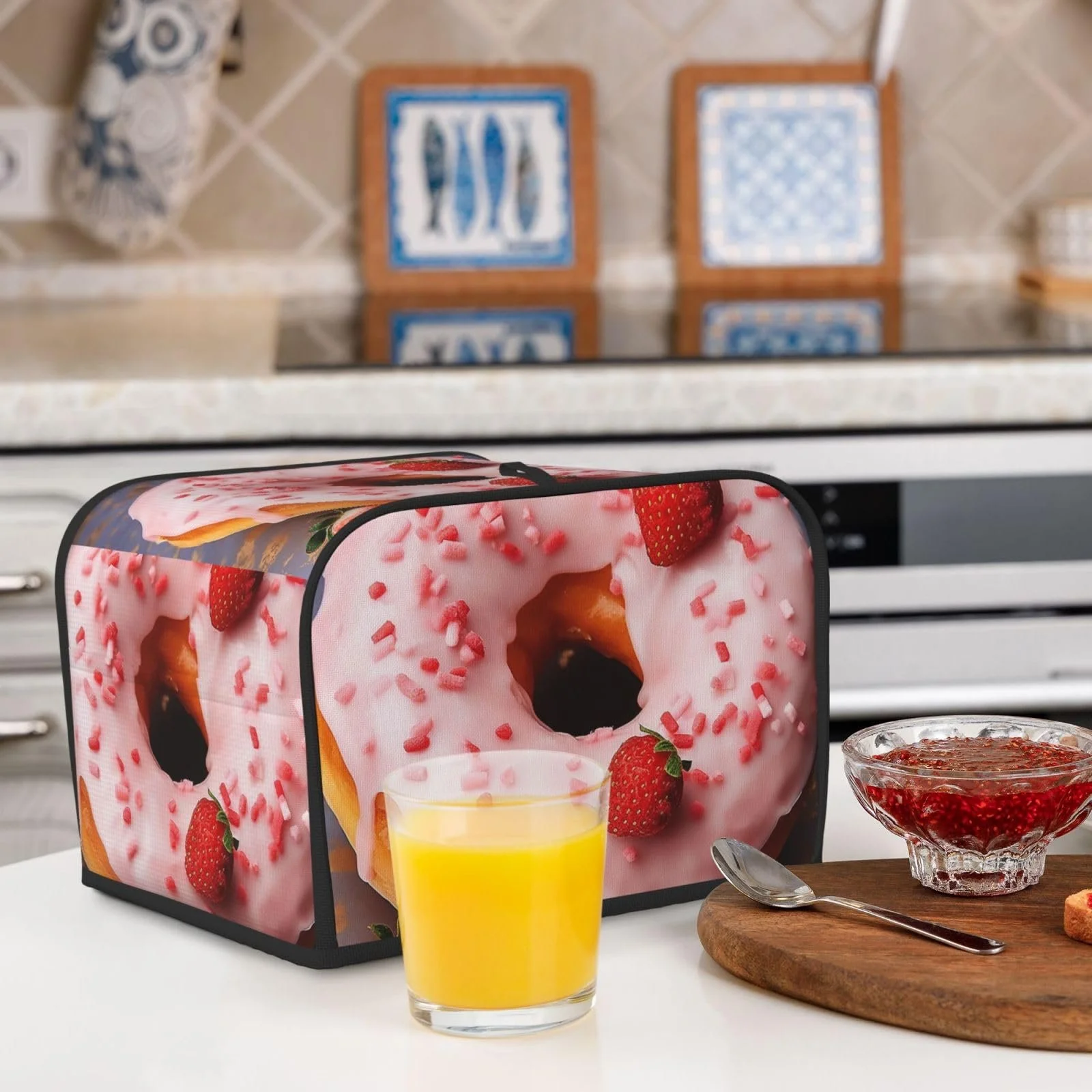 Чохол для тостера на 4 скибочки з двома кишенями Superweich, фото №4 Чохол для тостера на 4 скибочки з двома кишенями Superweich, фото №4