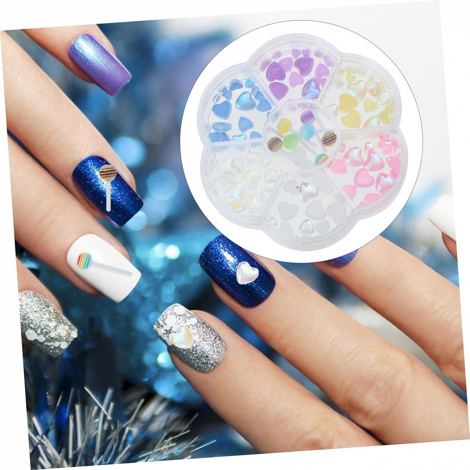 Украшения для ногтей Сердце FRCOLOR Набор 3 шт. Смола Камни Характеристики, фото №6 Украшения для ногтей Сердце FRCOLOR Набор 3 шт. Смола Камни Характеристики, фото №6