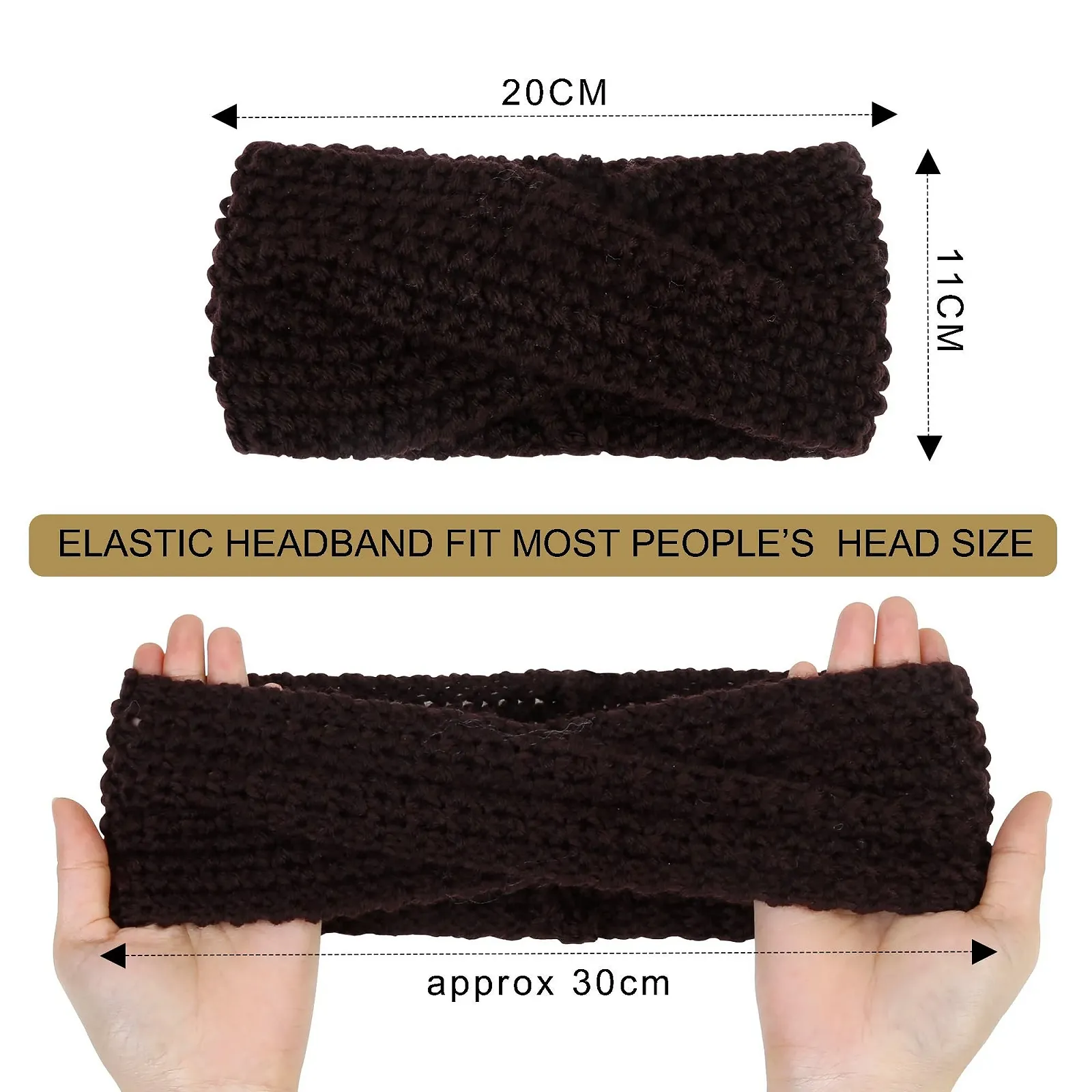 Пов'язка на голову зимова TERSE, фото №2