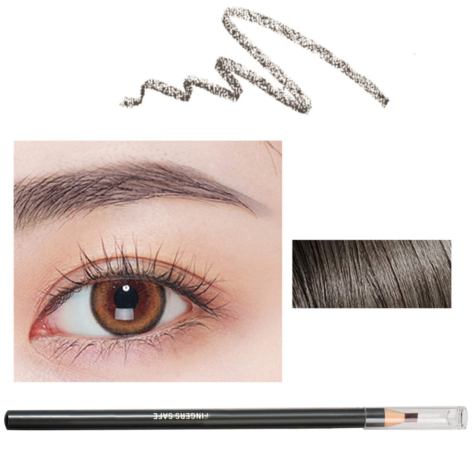 Карандаш для бровей Microblading Серый, фото №3 Карандаш для бровей Microblading Серый, фото №3