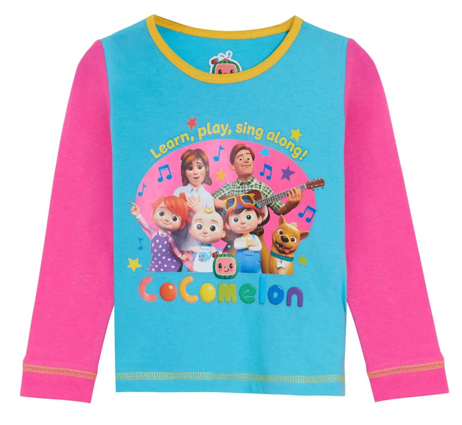 Комплект пижамы для девочки CoComelon, персонажи, Youtube J.J. + Family, фото №2 Комплект пижамы для девочки CoComelon, персонажи, Youtube J.J. + Family, фото №2