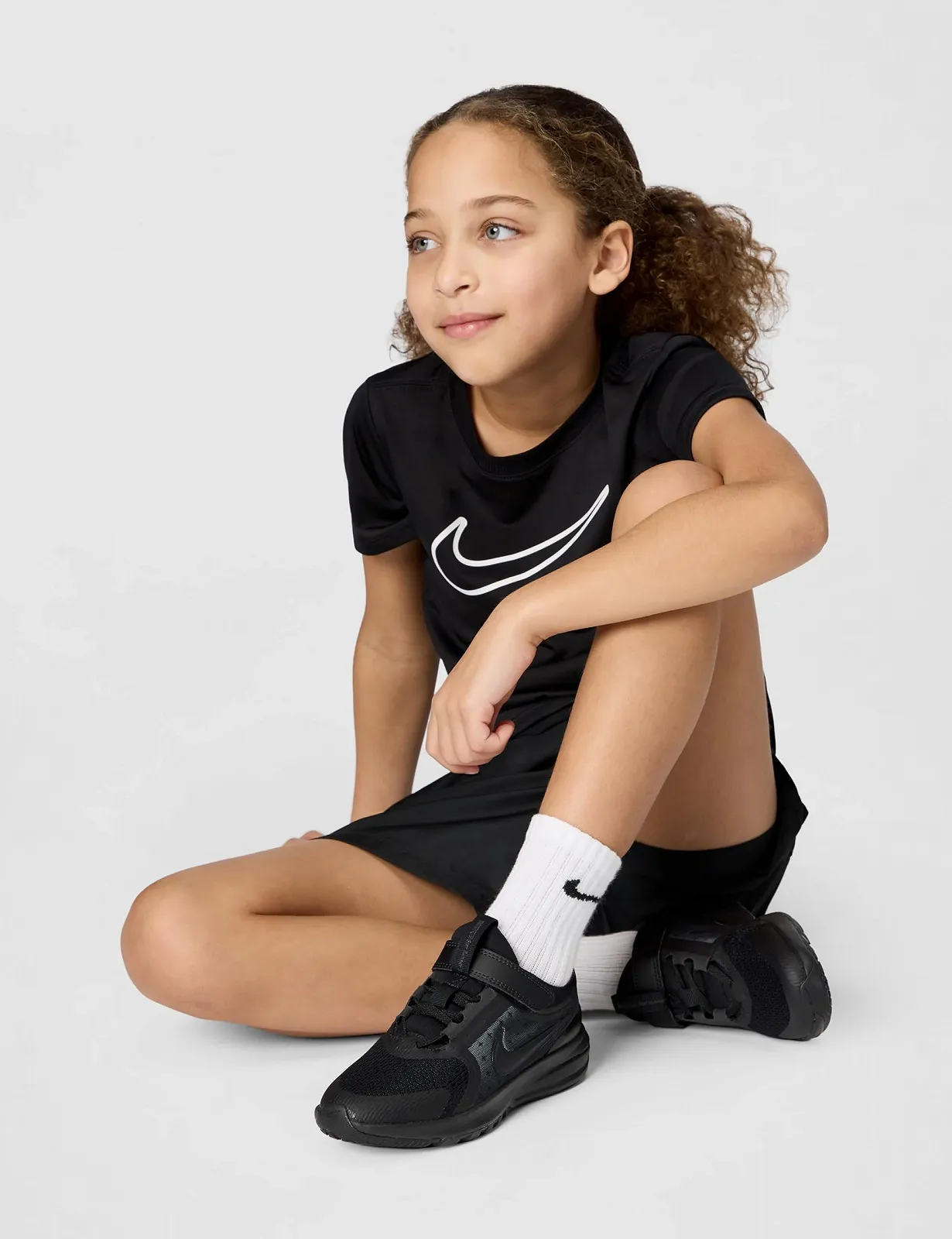 Кроссовки NIKE Star Runner 5 HP Школьные для девочек с застежкой HF7005-001, фото №2