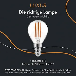 Настільна лампа Luxus London H 25 x Діаметр 18 E14 Кераміка Коричневий synthetic.ua - Фото 1