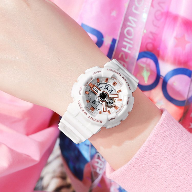 Годинник Skmei 1834WT White-Gold, фото №3