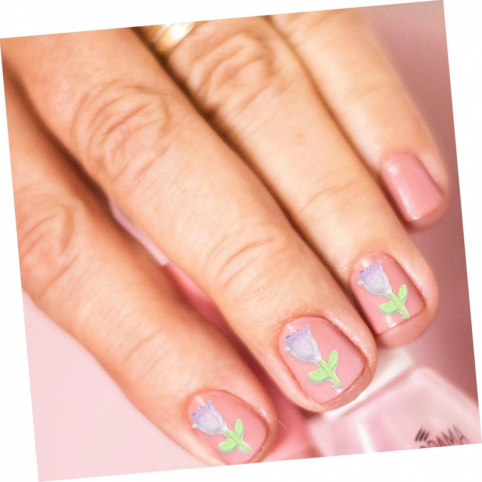 Подвески для ногтей Тюльпан Beavorty, 30 шт., смола, маленькие украшения, фото №5