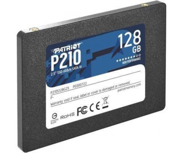 SSD накопичувач PATRIOT P210 128 GB P210S128G25, фото №1 SSD накопичувач PATRIOT P210 128 GB P210S128G25, фото №1