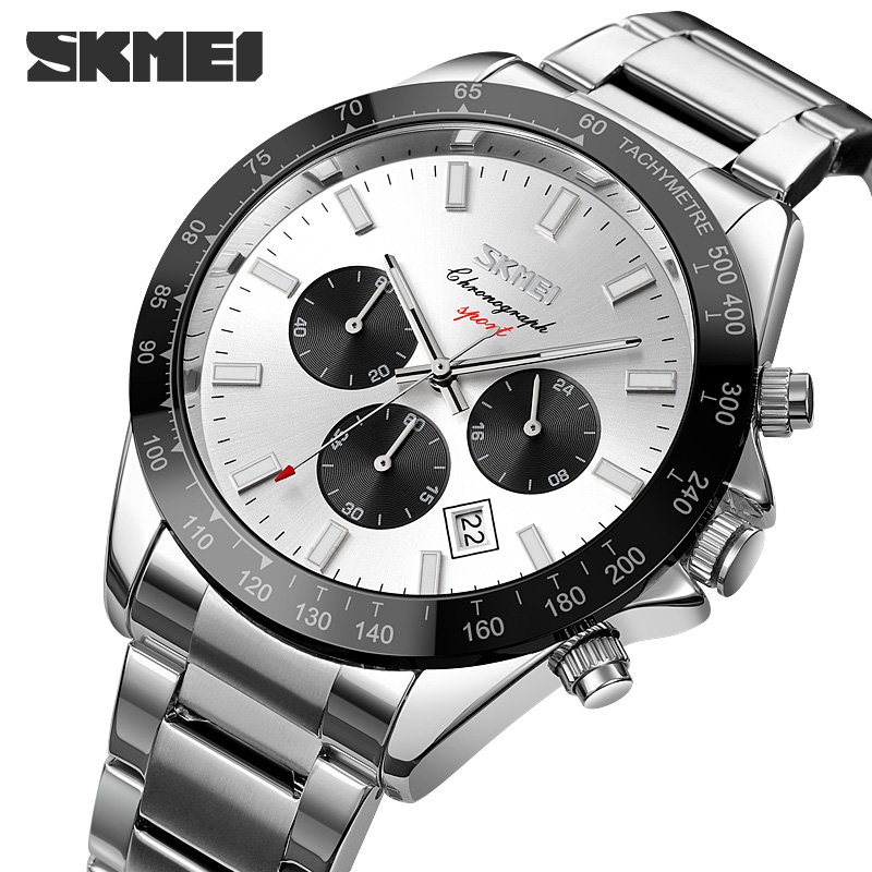 Годинник Skmei 9259SISI Silver-Silver, фото №2