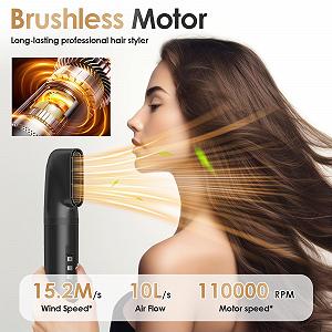 Фен-стайлер vJourneyside Airstyler Set 5-in-1 1300 Вт 200 миллионов ионов synthetic.ua - Фото 1