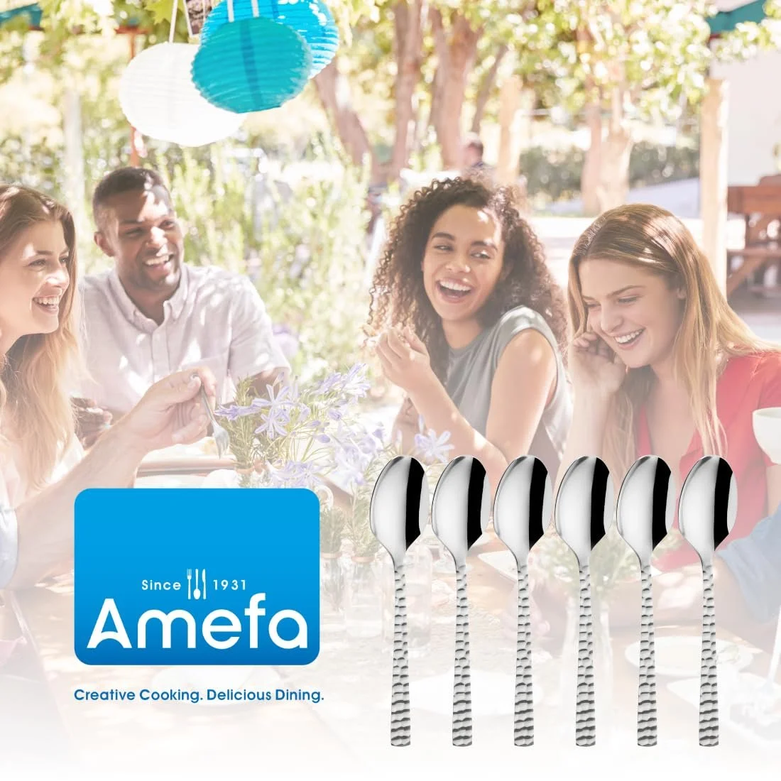 Ложка для еспресо Amefa Felicity Набір з 6 штук, фото №6