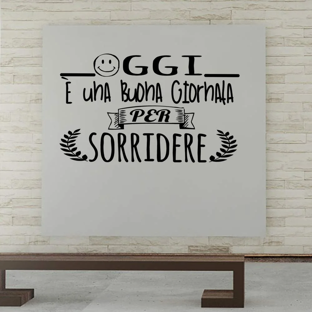 Наклейка на стіну OGGI E UNA DC-18033 Чорний, фото №2