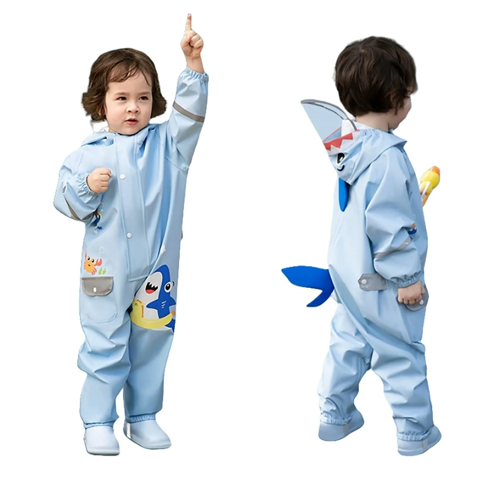 Детская дождевая куртка Ultraleicht Прочная Легкая переходная куртка для отдыха больших размеров Outdoor Прочная куртка Softshell Winddicht для дождливой и слякотной погоды, фото №1