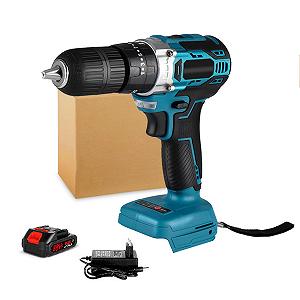 Ударний дриль Шурупокрут Brushless 18V з акумулятором 450Nm 25+3 налаштуваннями крутного моменту патрон 13мм 2 швидкості LED - Фото 1